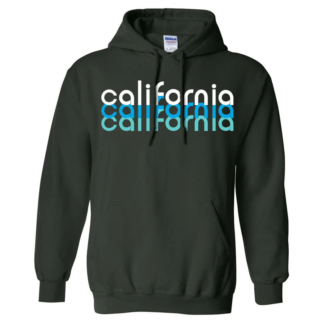 California Cool Stacked Sweatshirt Hoodie