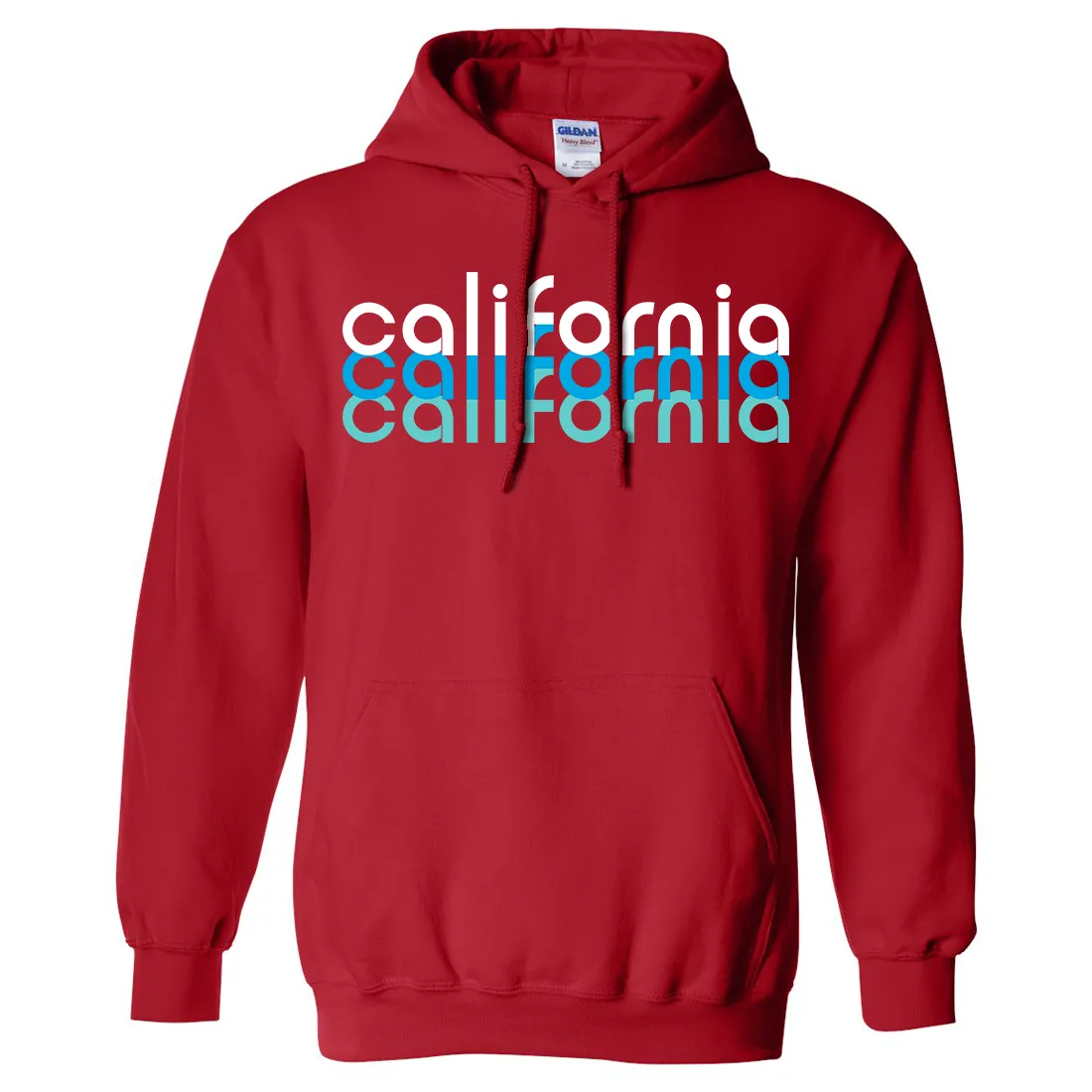 California Cool Stacked Sweatshirt Hoodie