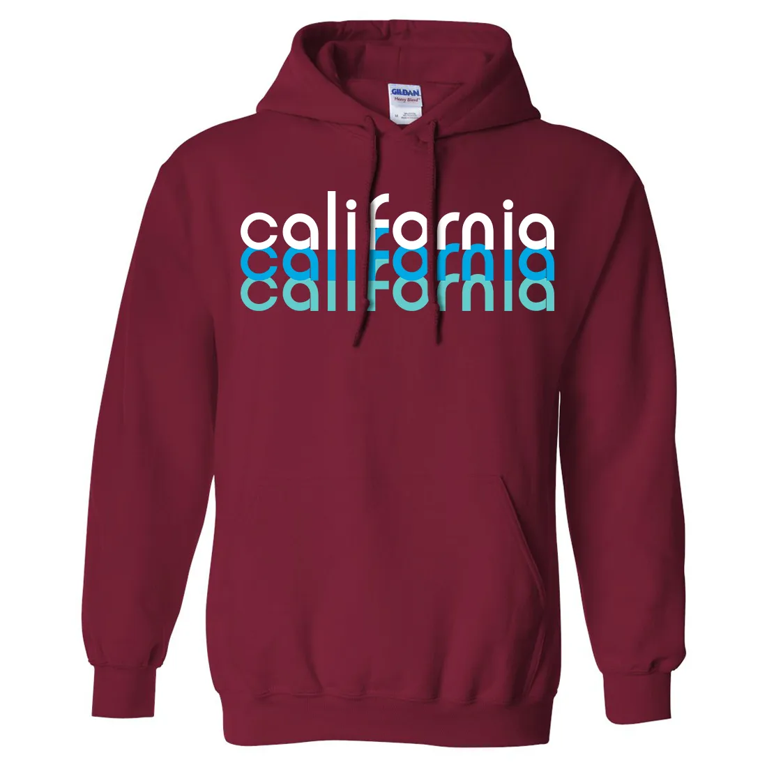California Cool Stacked Sweatshirt Hoodie