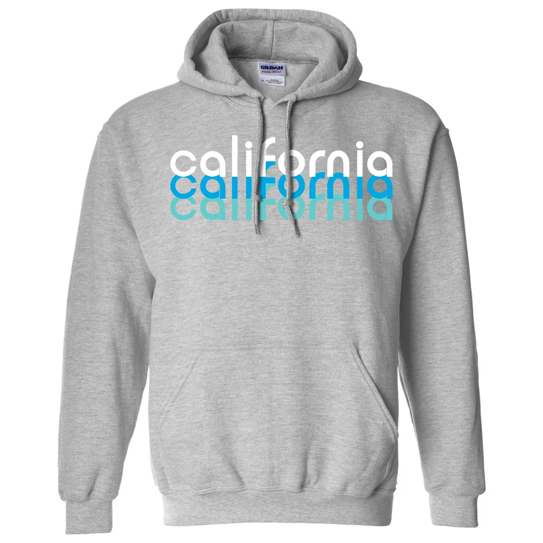 California Cool Stacked Sweatshirt Hoodie