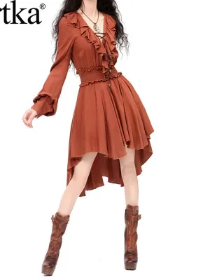 caribbean mystery high-low dress