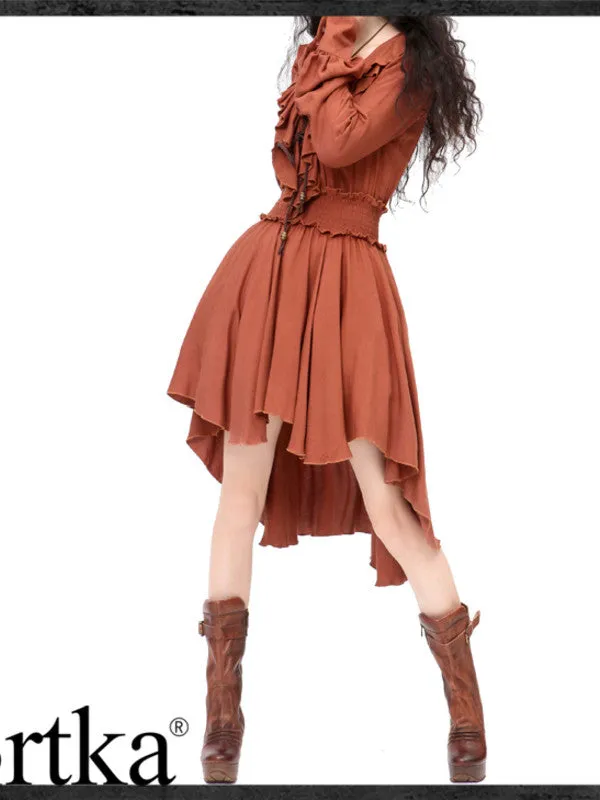 caribbean mystery high-low dress