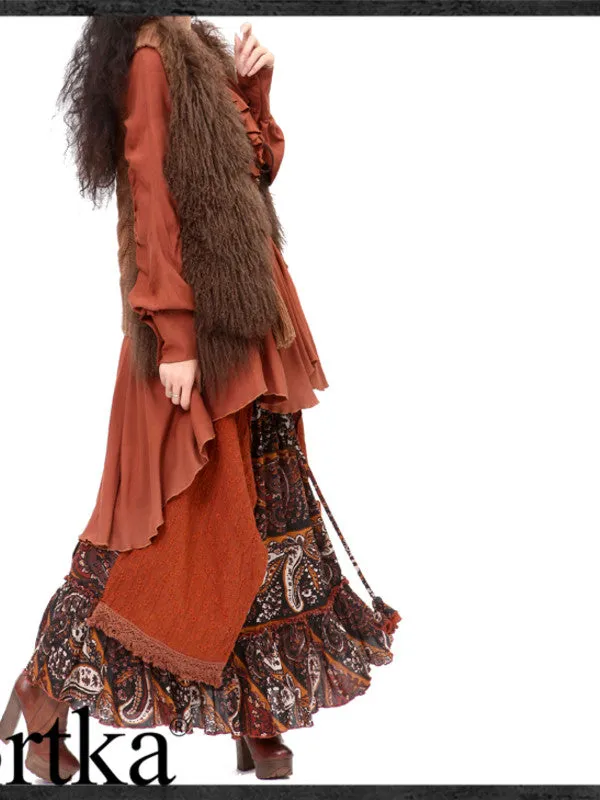 caribbean mystery high-low dress
