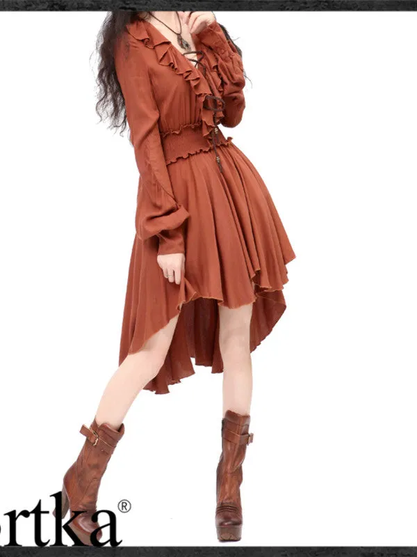 caribbean mystery high-low dress