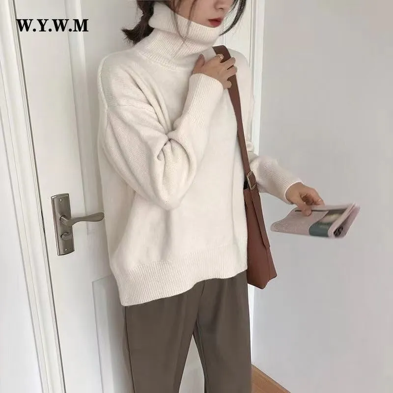 Cashmere Elegant Turtle Neck Sweater