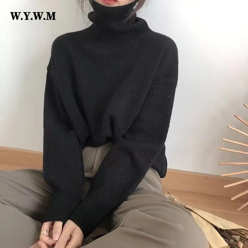 Cashmere Elegant Turtle Neck Sweater