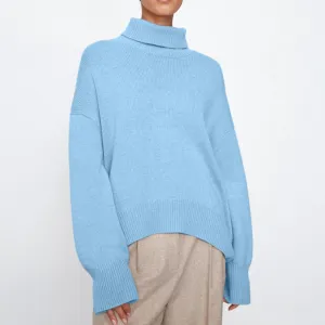 Cashmere Elegant Turtle Neck Sweater
