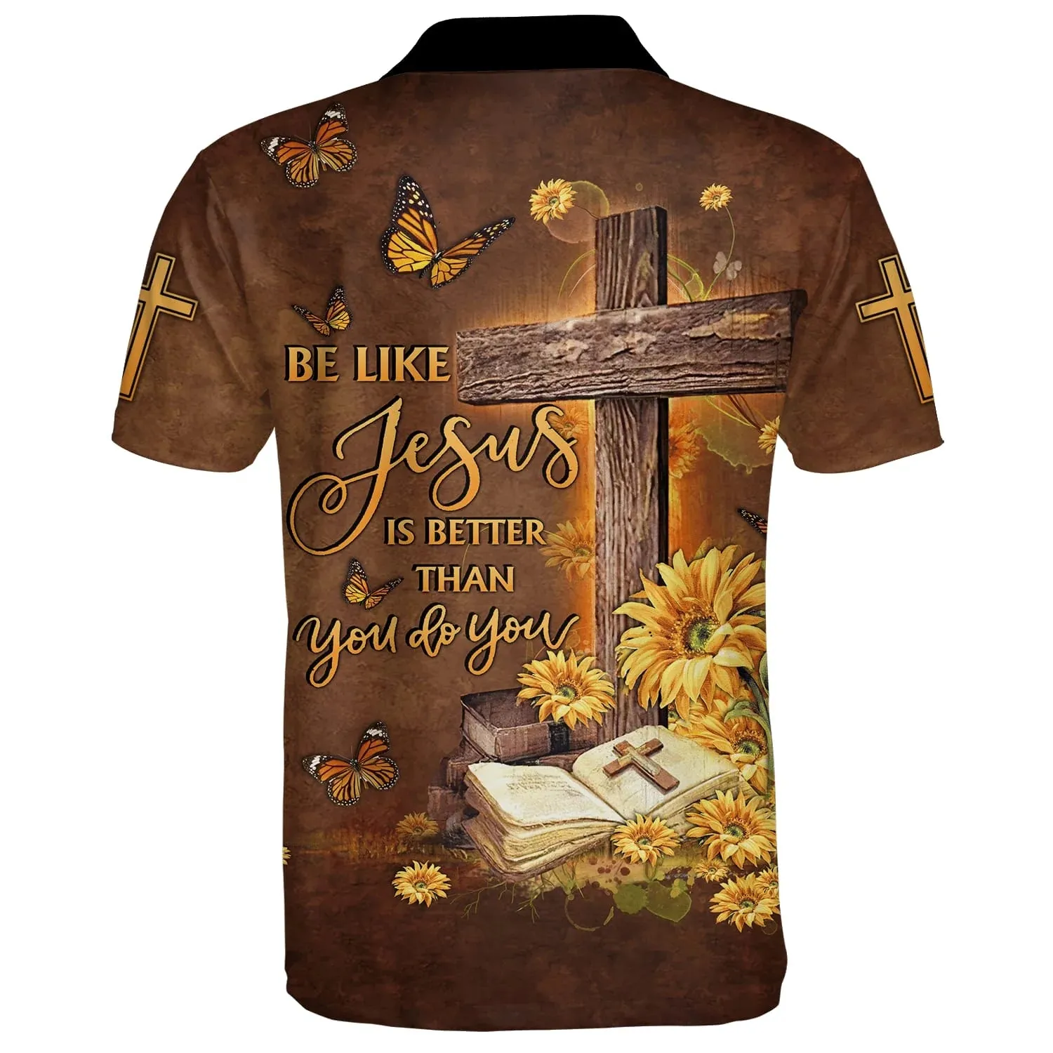 Christianartbag Polo Shirt, Be Like Jesus Is Better Than You Do You Polo Shirt, Christian Shirts & Shorts.