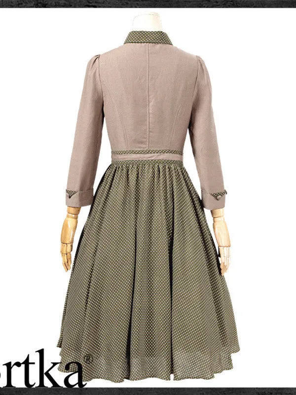 Clearance - polka dotted Audrey dress