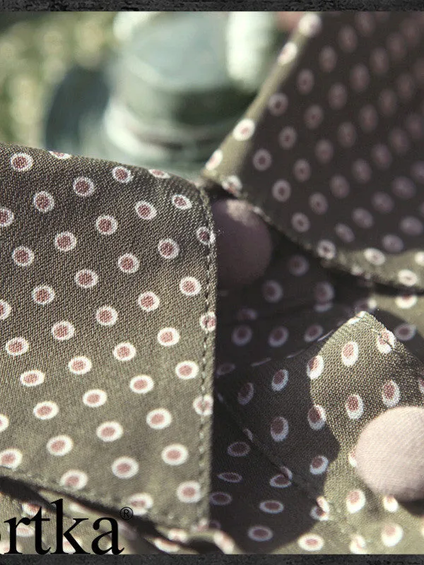 Clearance - polka dotted Audrey dress