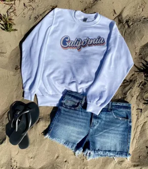 Coastal Vibes Crewneck – California/Malibu Edition