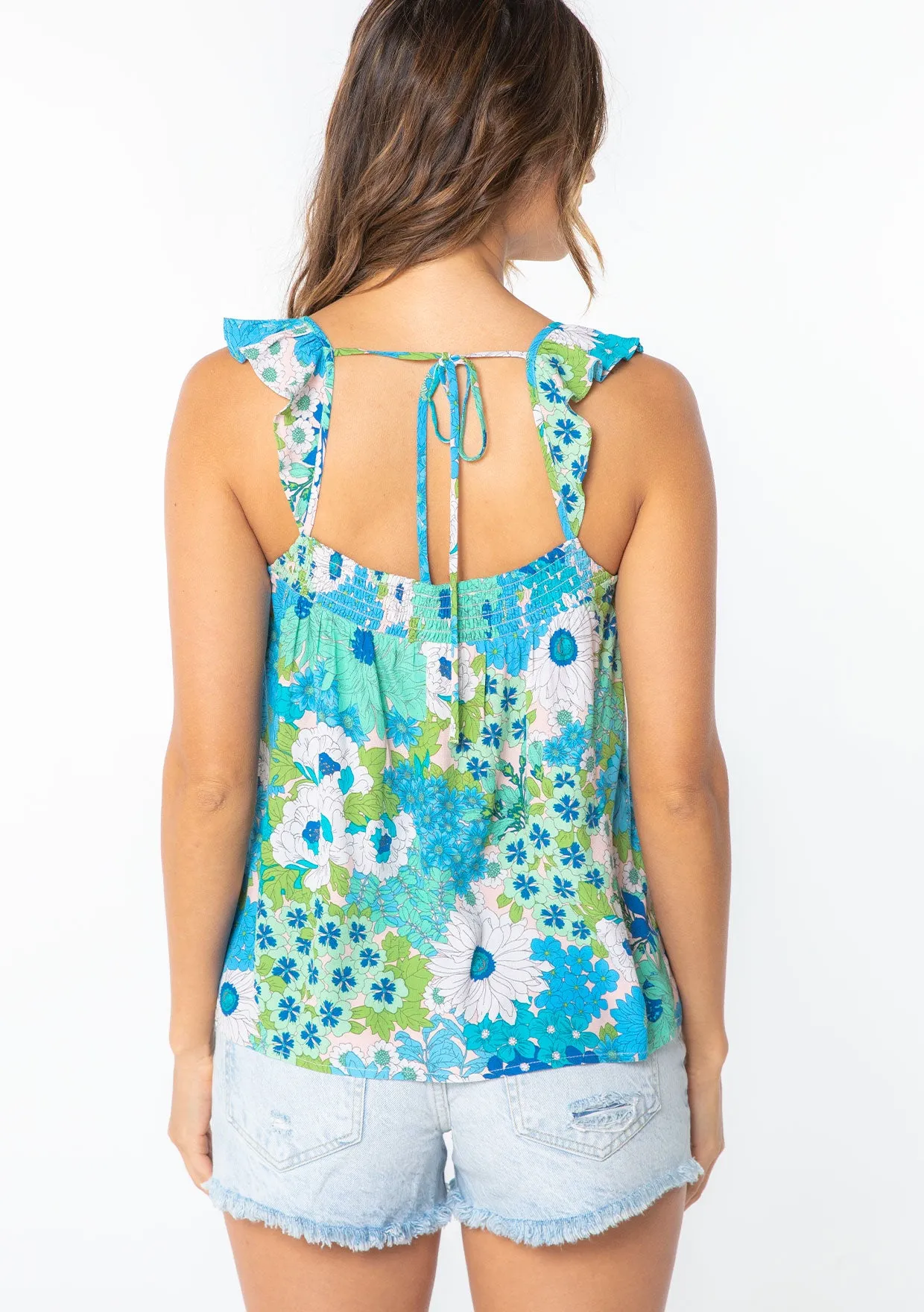 Connie Flutter Sleeve Top