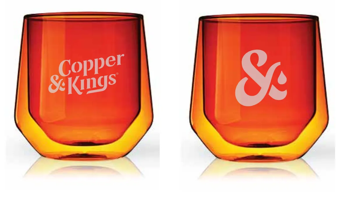 Copper & Kings Retro Rocks Glass
