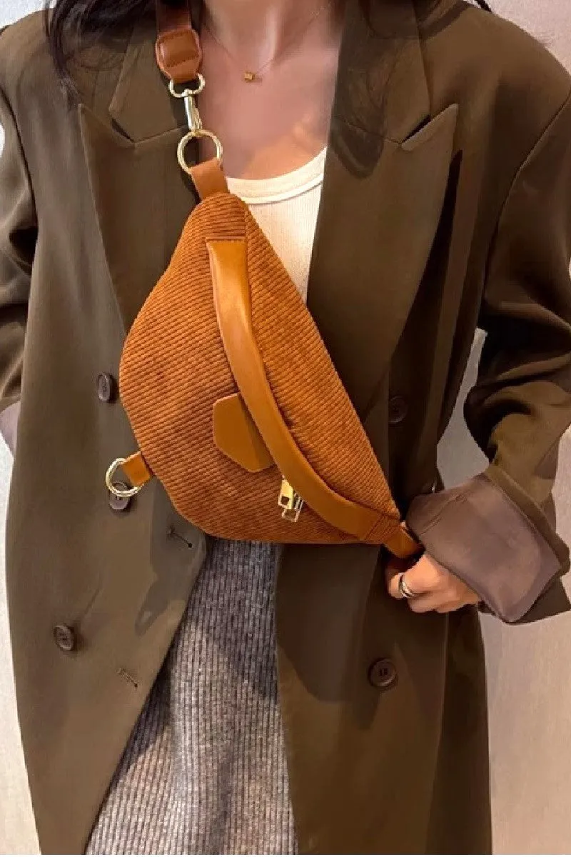 Corduroy Sling Bum Bag