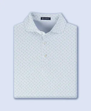 Corey Performance Polo - White / Fresh