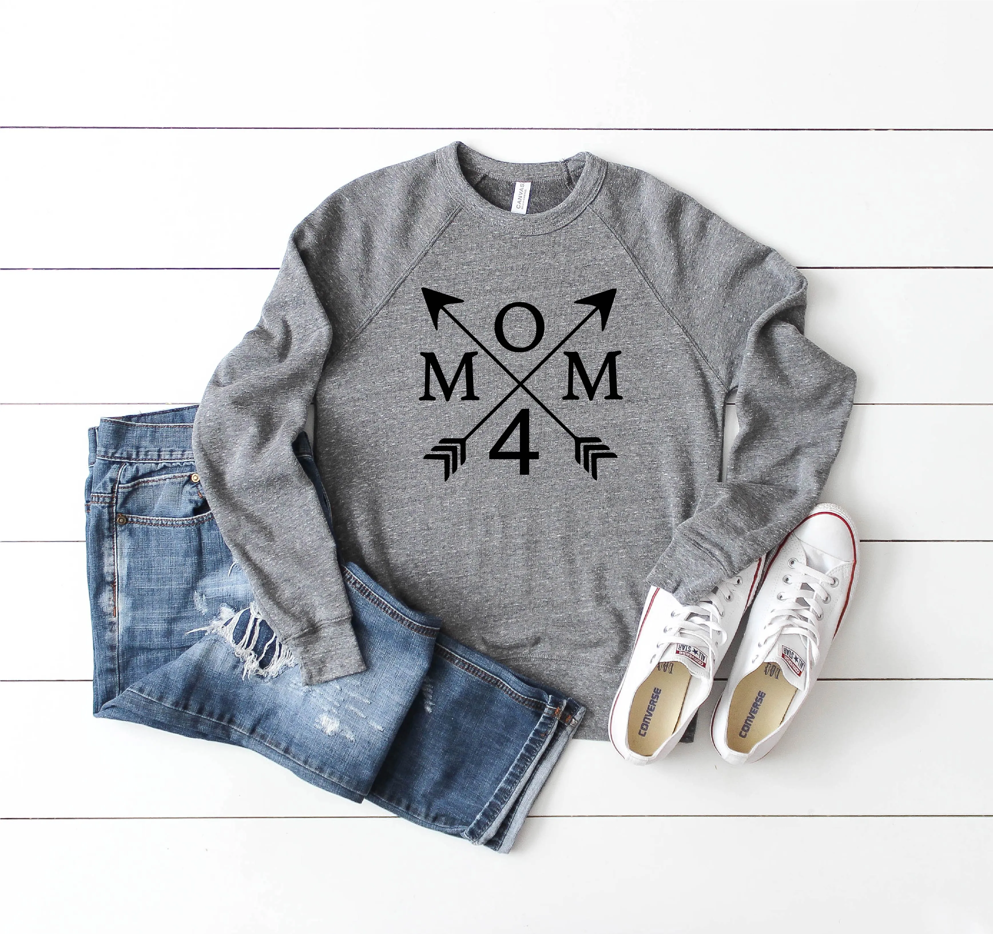 Custom Mom Arrow Sweatshirt Shirt