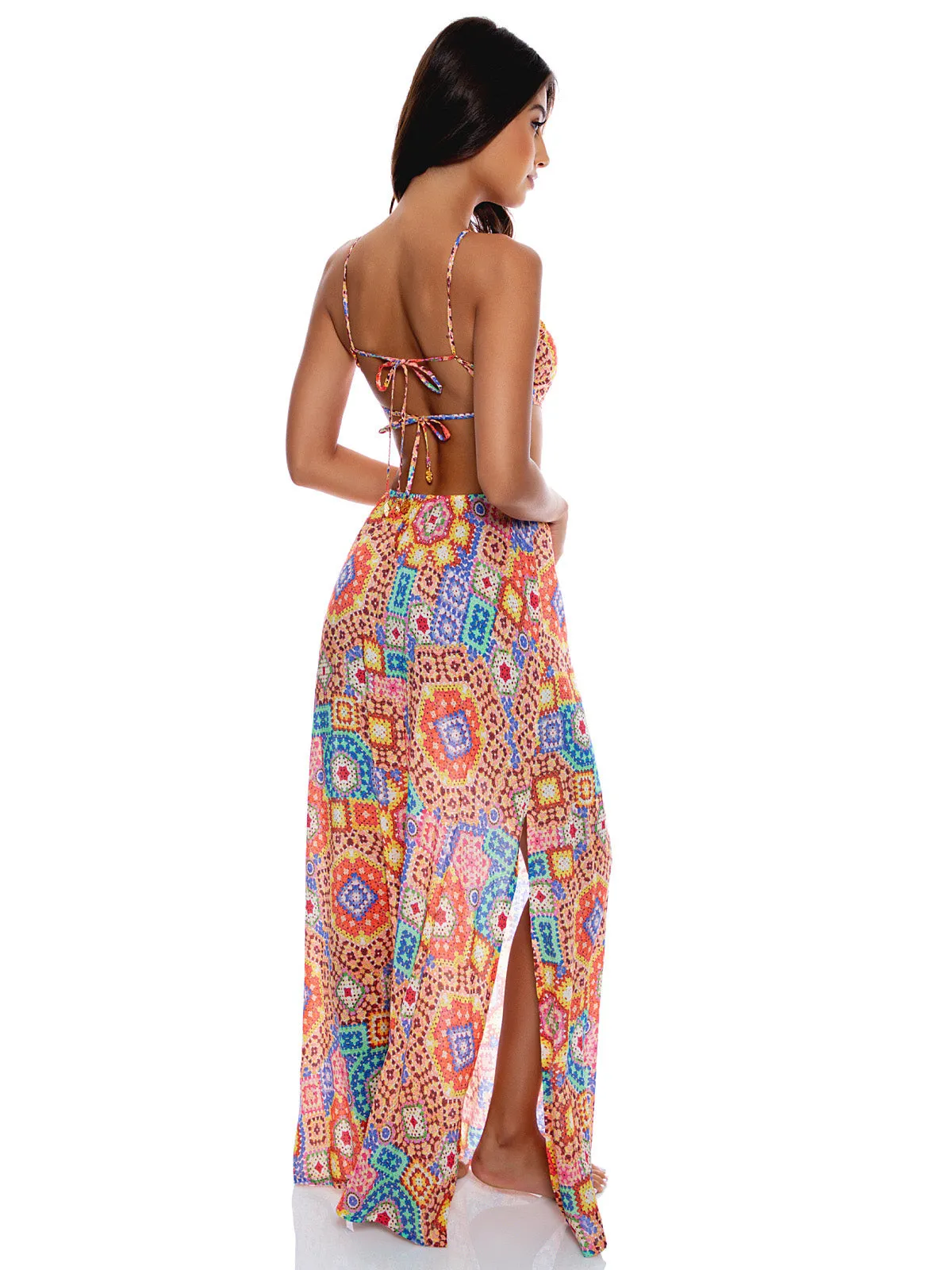 Cut Out Long Dress ::RET