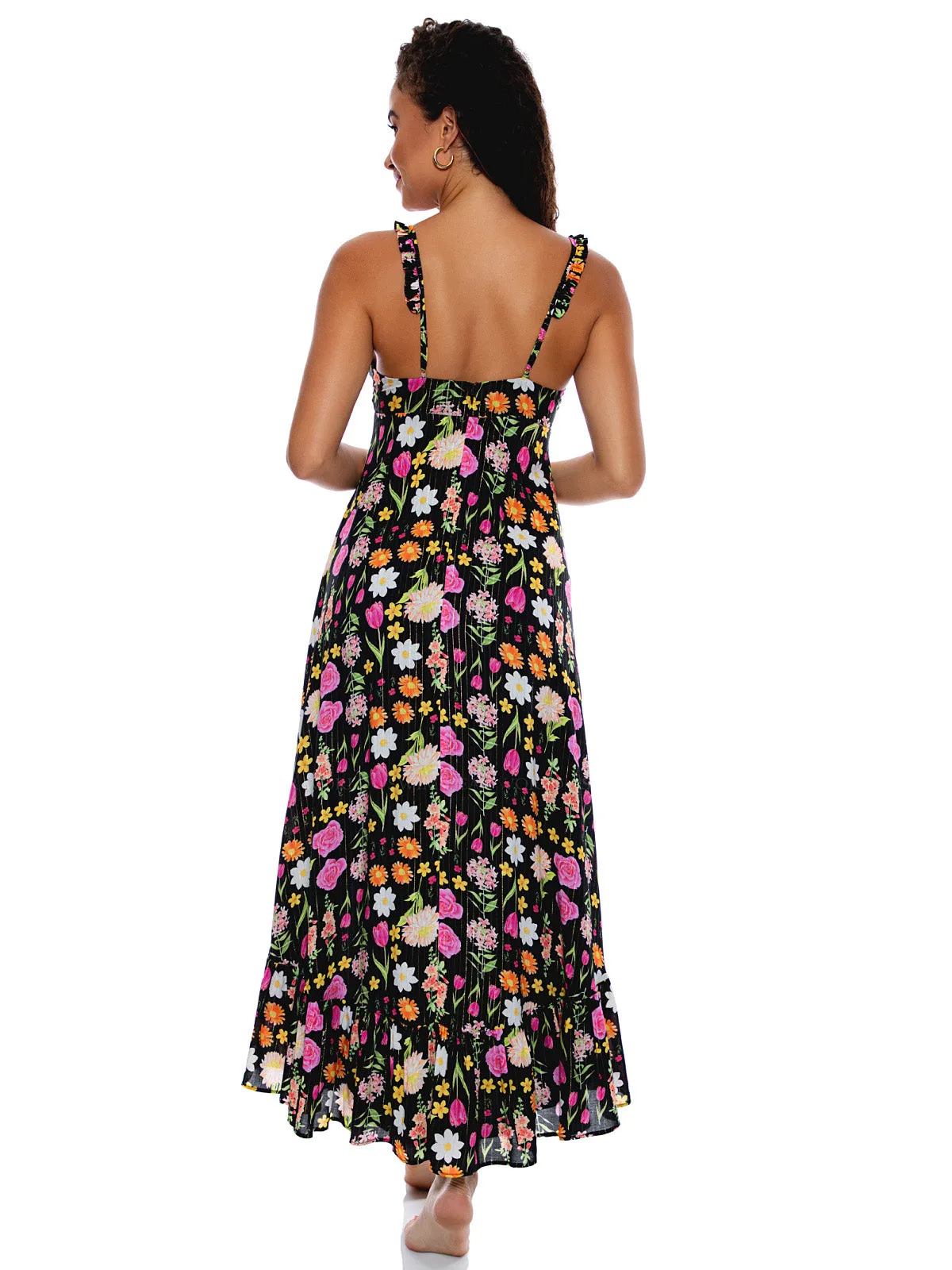 Deep V High Low Dress ::RET