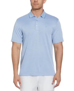 Diamond Jacquard Polo Shirt