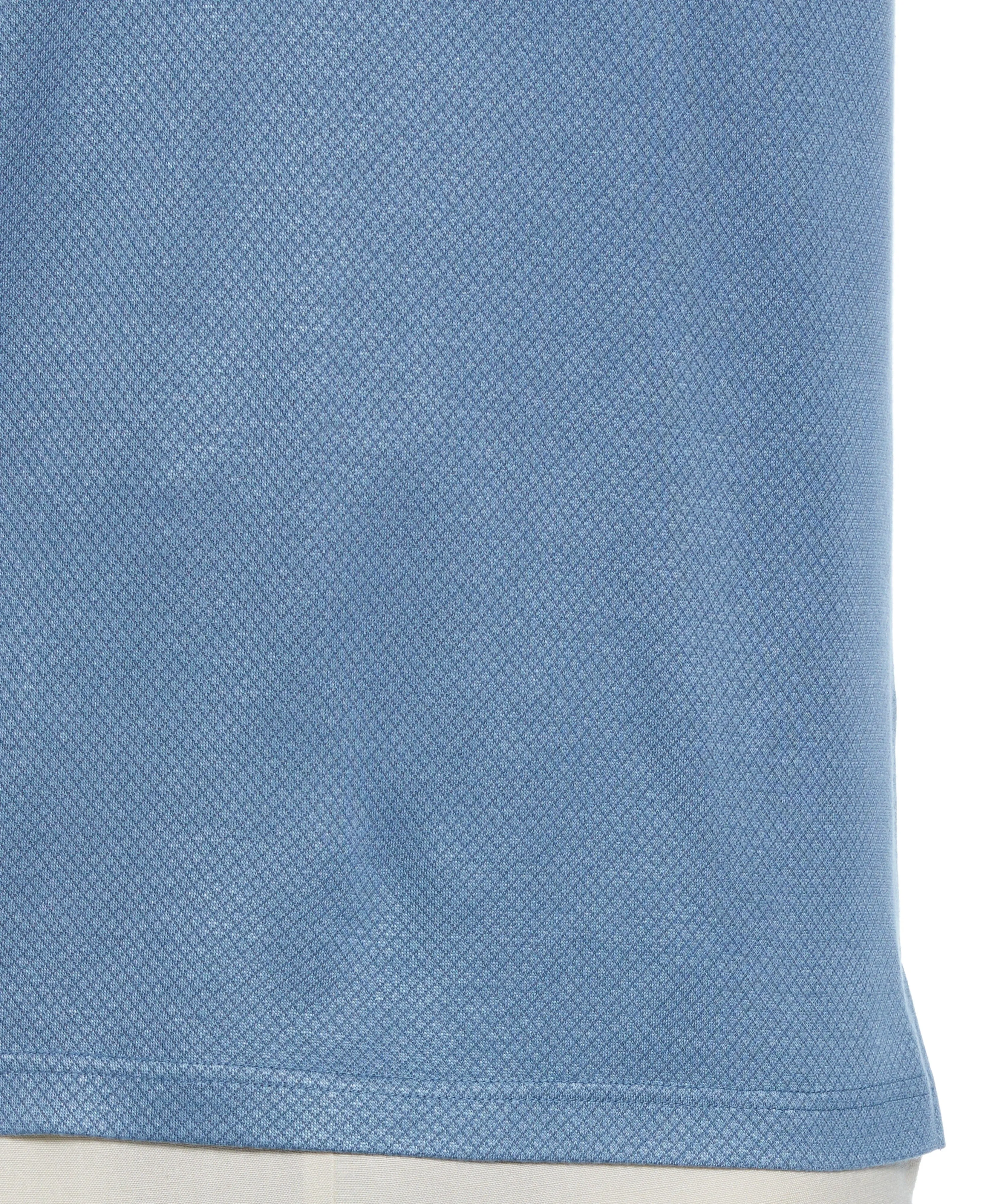 Diamond Jacquard Polo Shirt