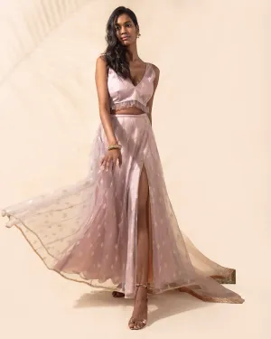 Diamonds in the Sky Ruffled Lehenga Set