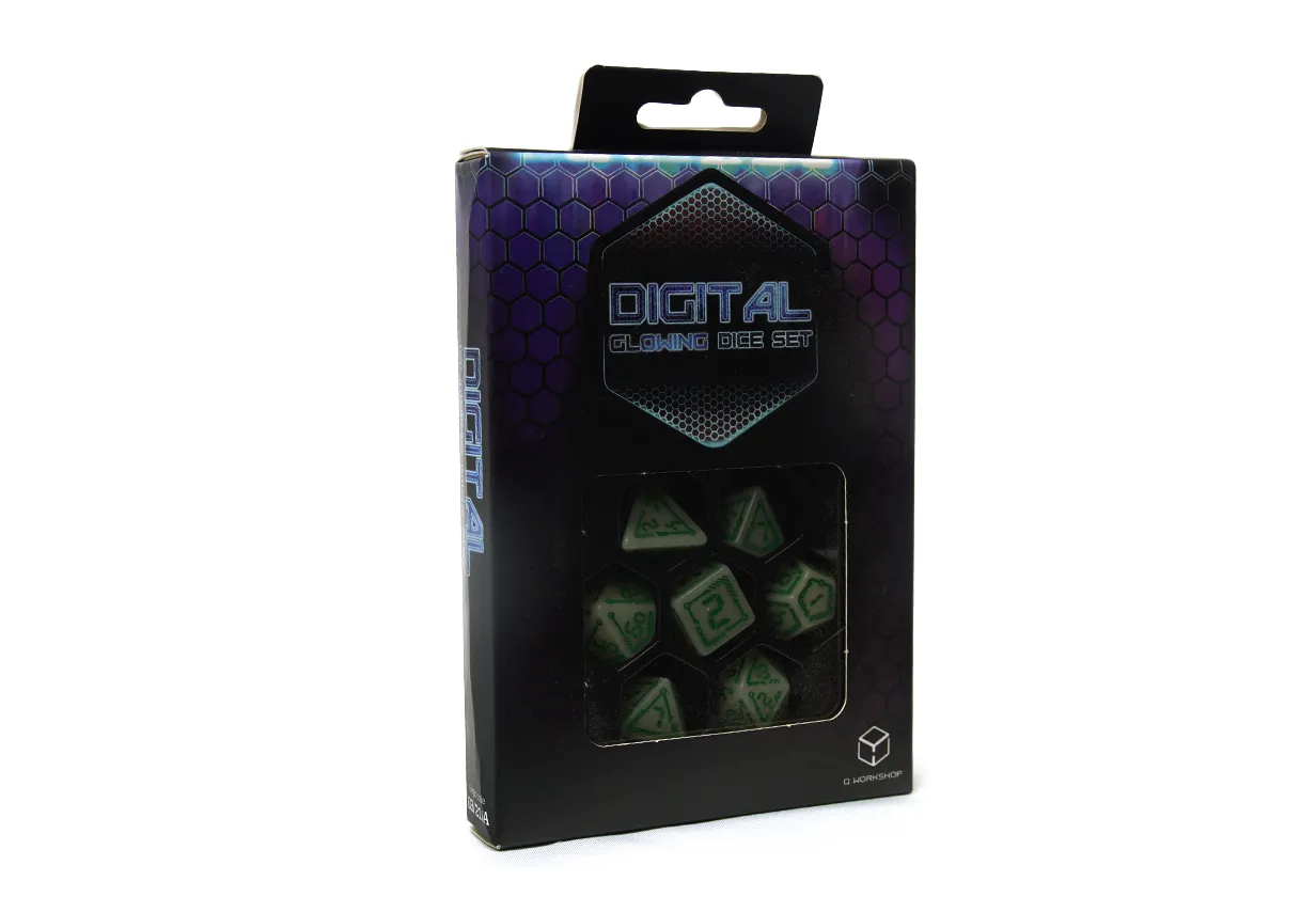 Digital Glowing Dice Set