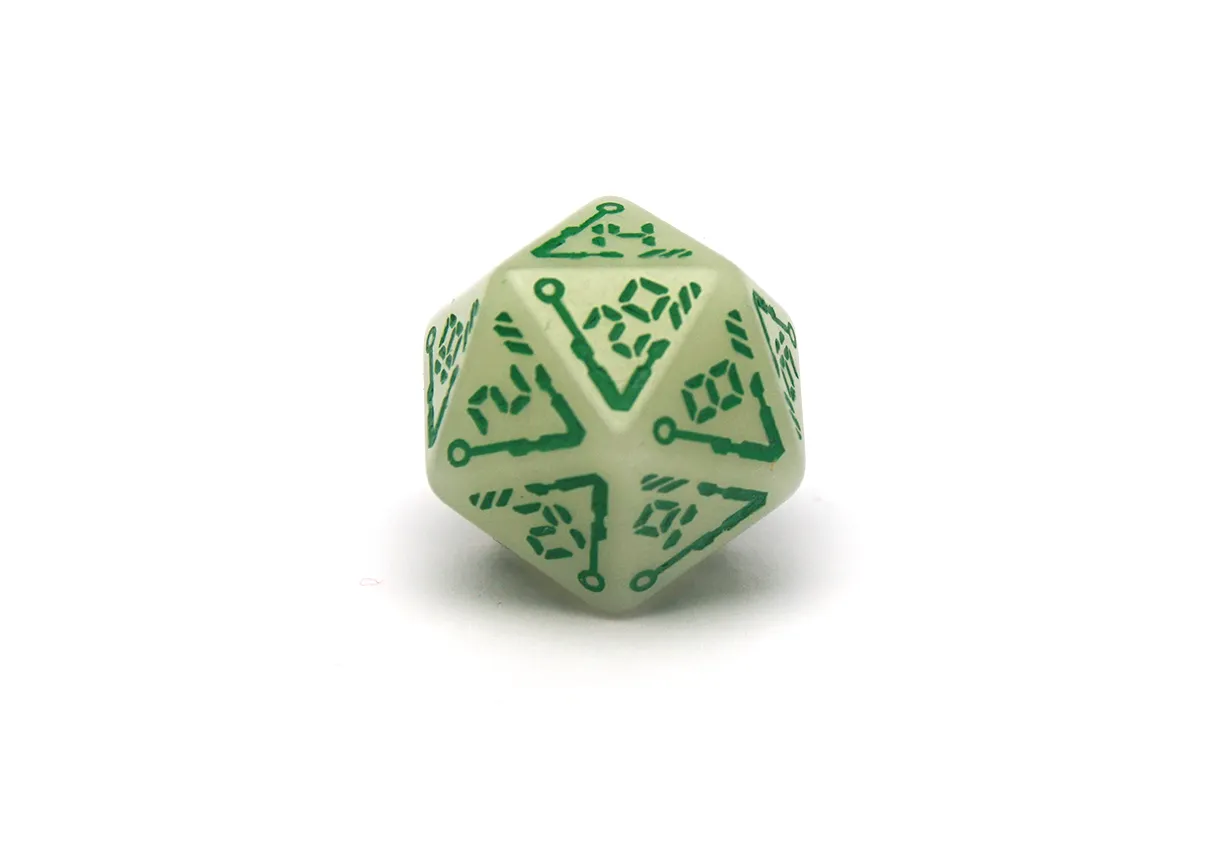 Digital Glowing Dice Set