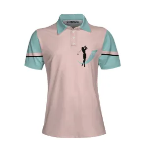Do Not Make Me Use My Golfer's Voice Golf Short Sleeve Women Polo Shirt, Cool Golf Shirt For Ladies, Unique Female Golf Gift