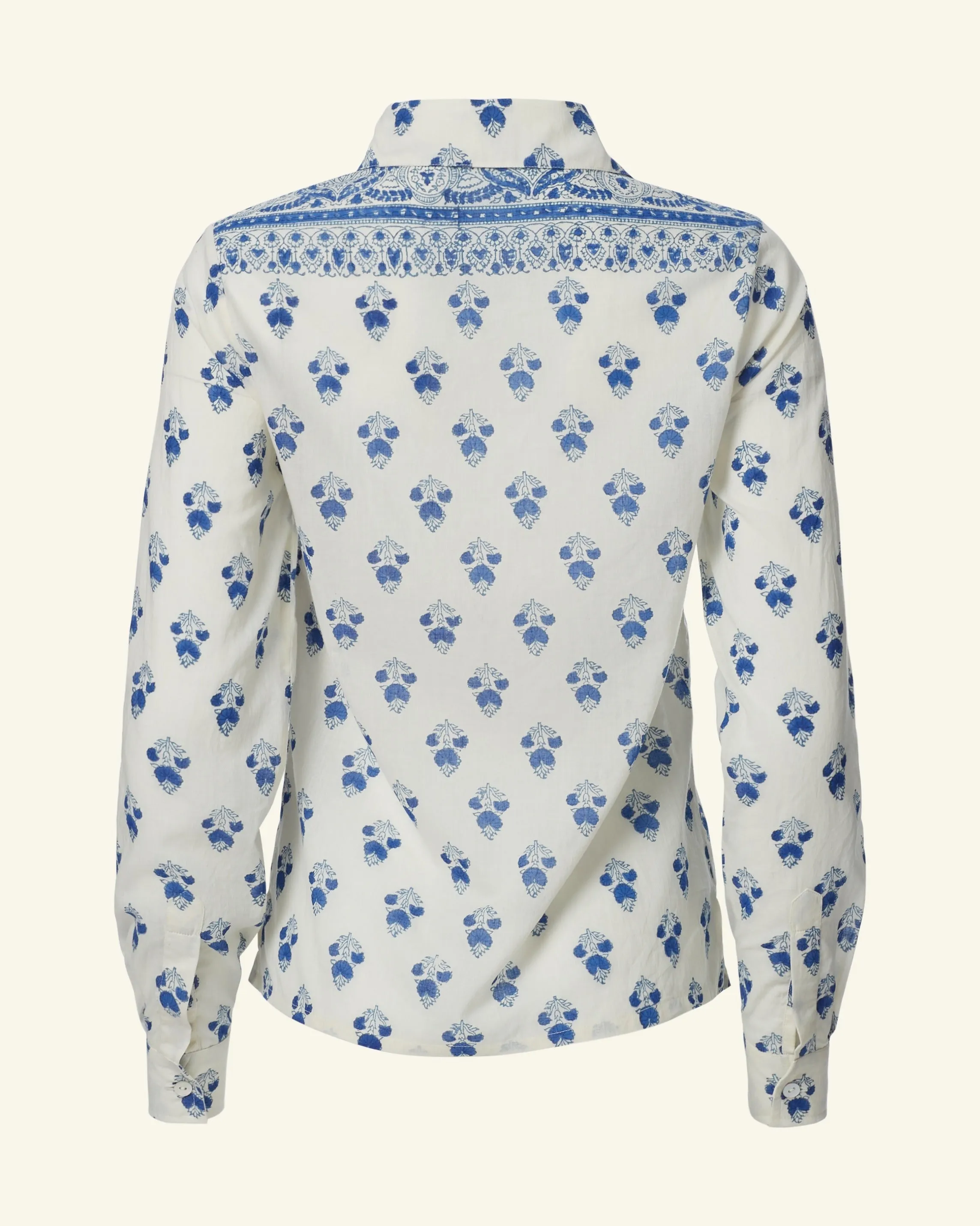 Dolly Indigo Bhutti Shirt