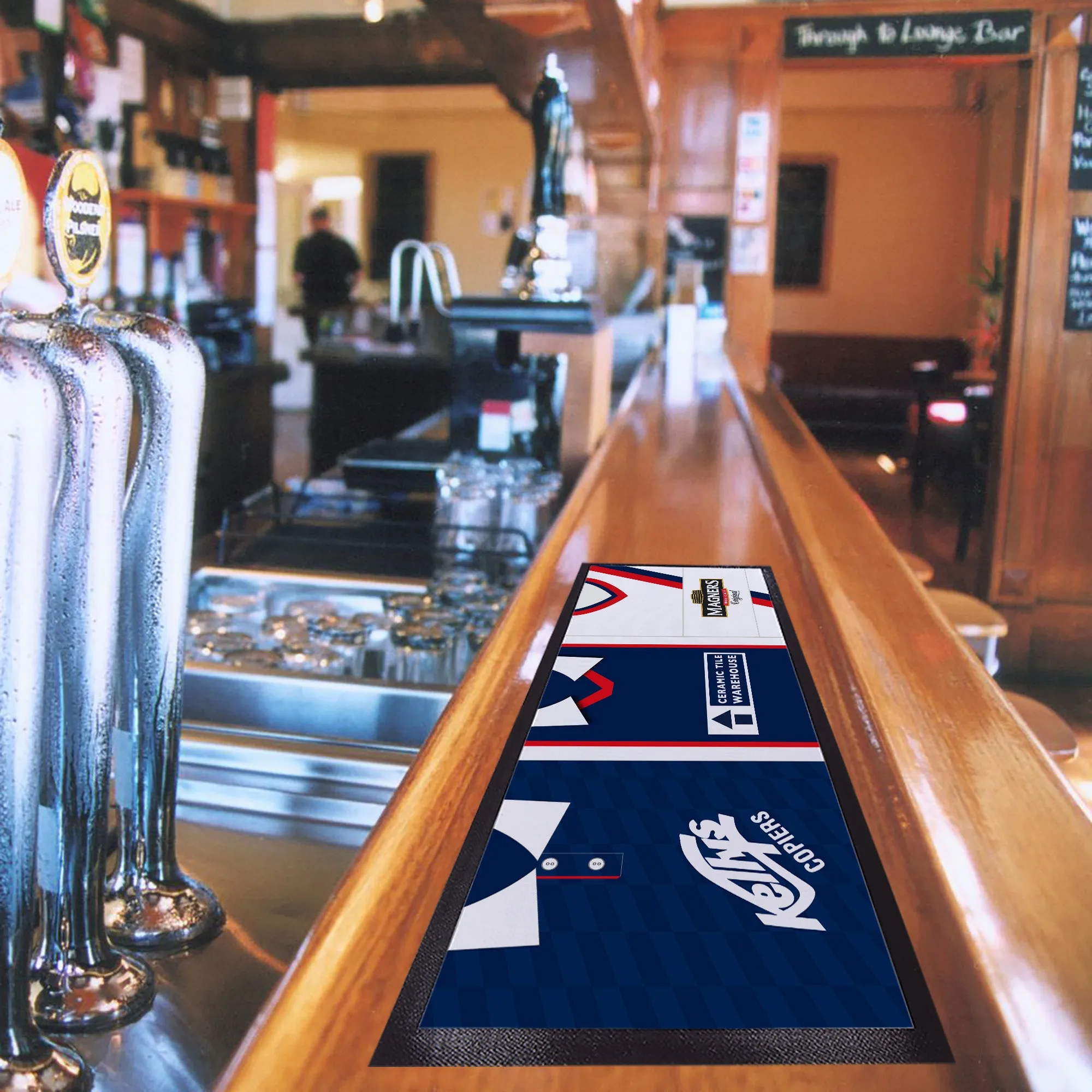 Dundee Retro Football Shirts - Personalised Bar Runner