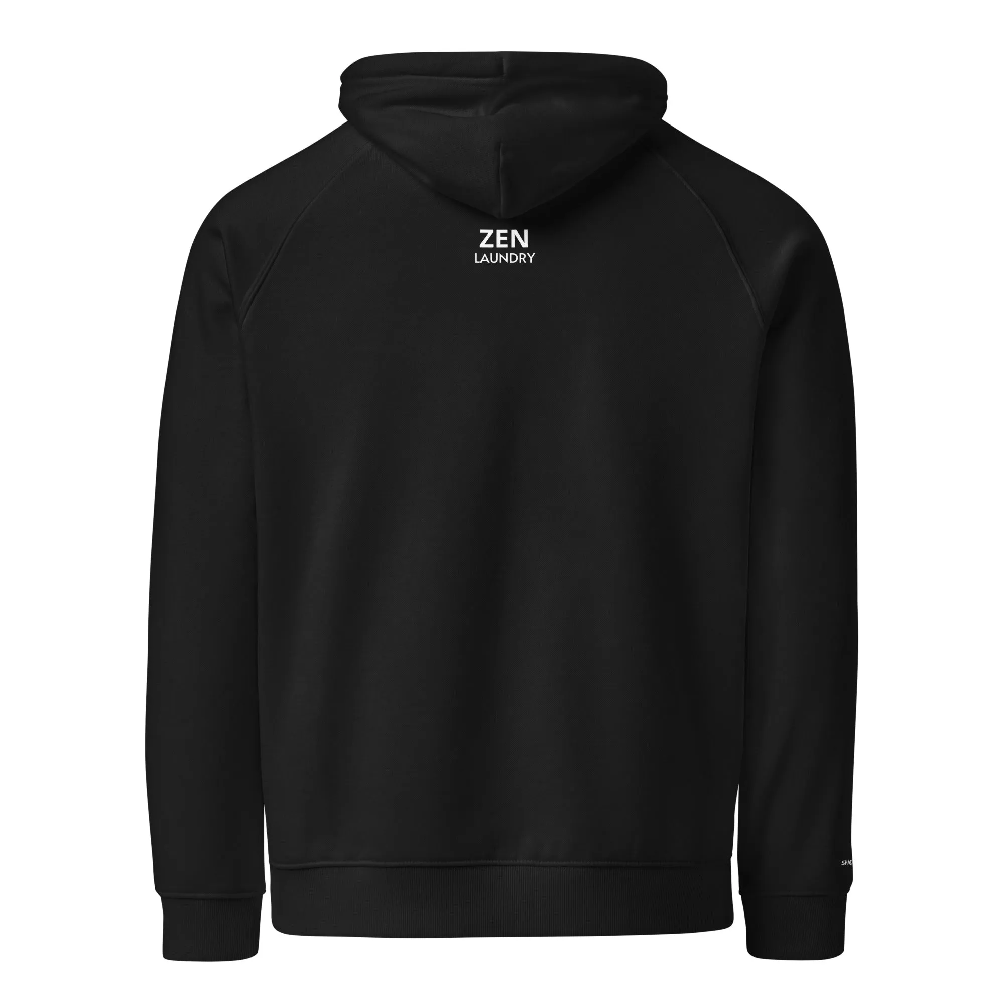 DUO MODERN "Shadowbones" Unisex Eco Raglan Hoodie