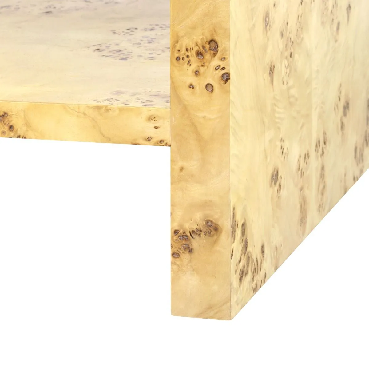 Emil 1-Drawer Side Table / Burl