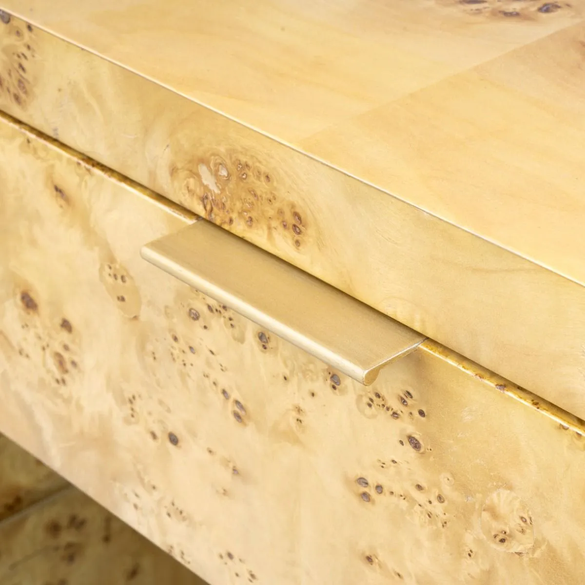 Emil 1-Drawer Side Table / Burl