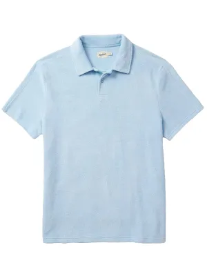 Fair Harbor Terry Polo - Light Blue