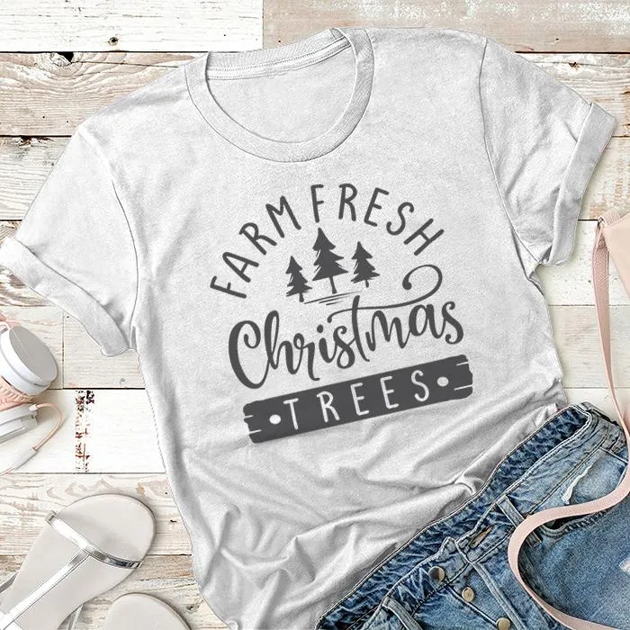 Farm Fresh Christmas Trees Premium Tee