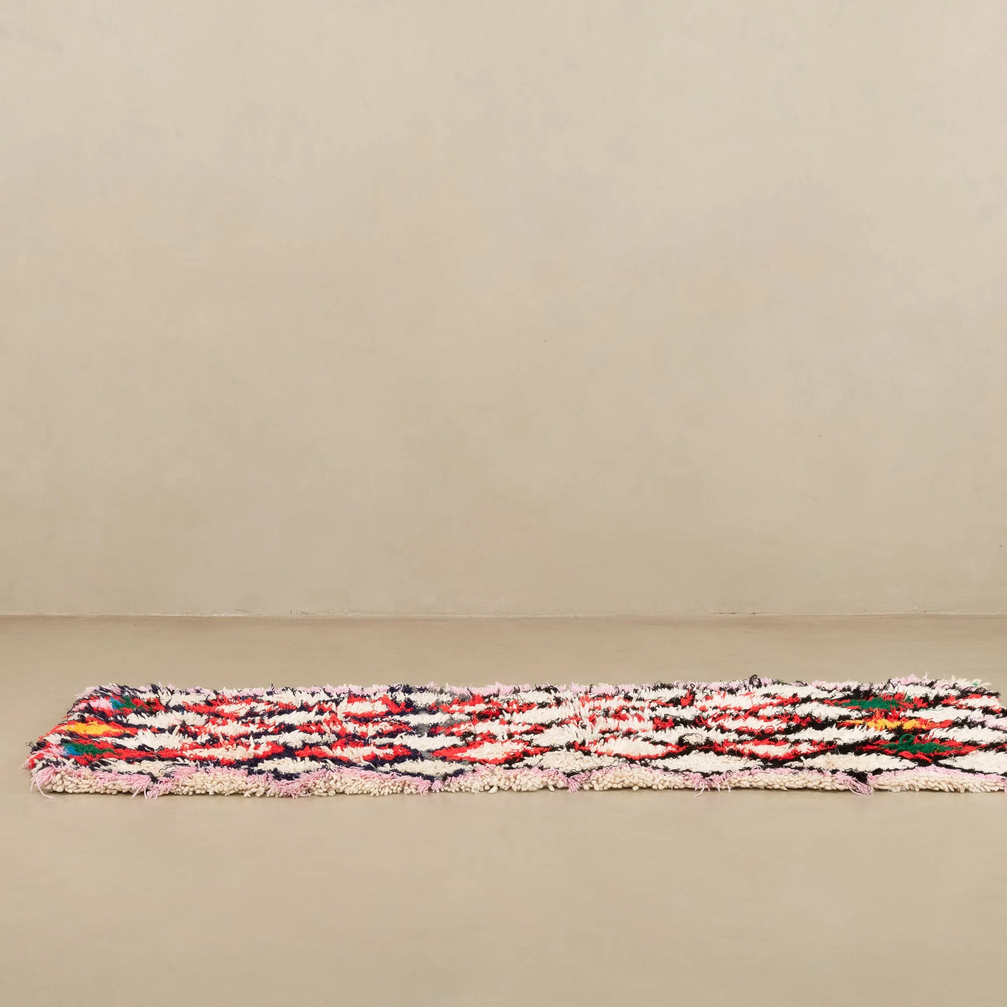 Fatima - vintage boucherouite rug