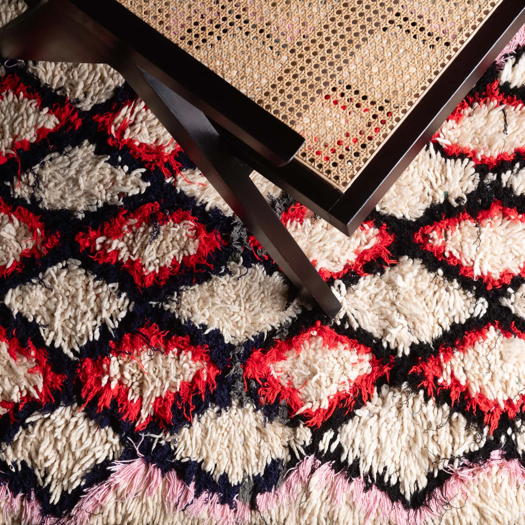 Fatima - vintage boucherouite rug
