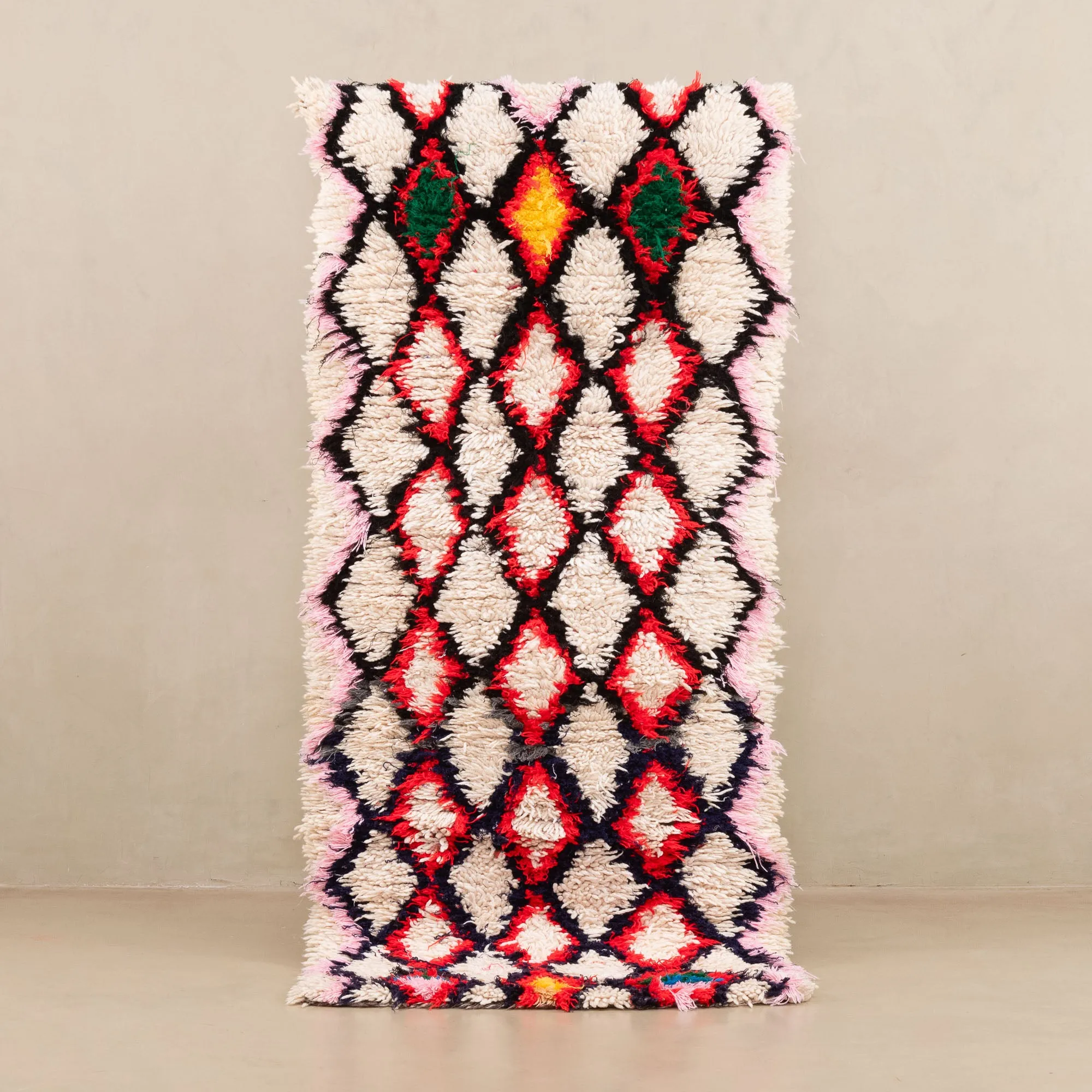 Fatima - vintage boucherouite rug