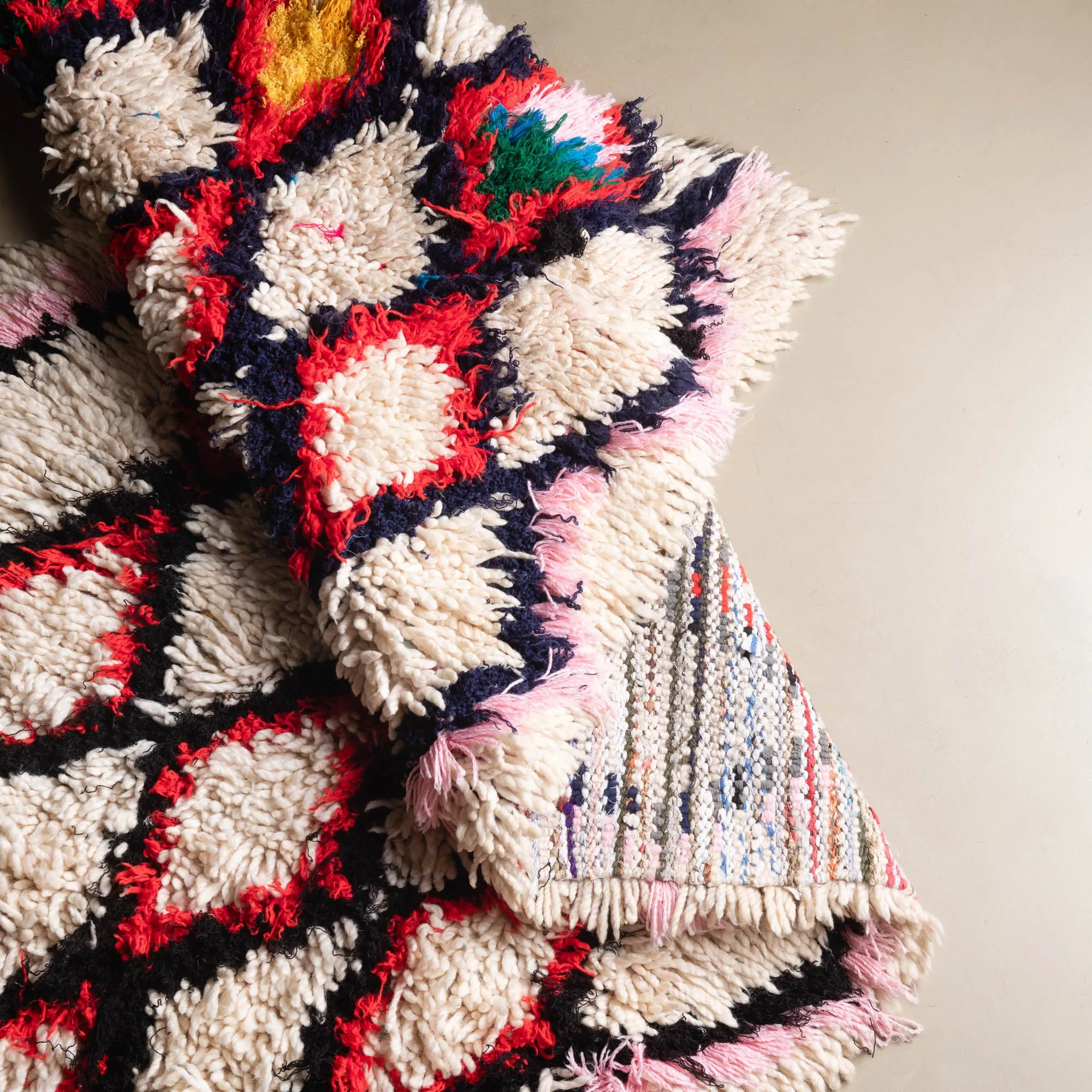 Fatima - vintage boucherouite rug