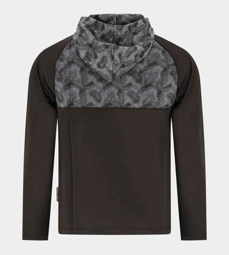 FERN HOODIE - BLACK