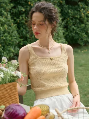 【Final Sale】Freya Suspender Knitted Top
