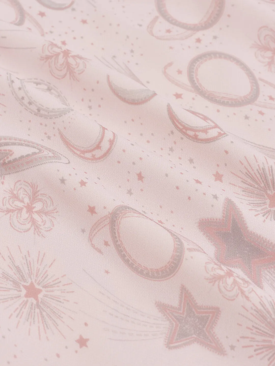 【Final Sale】Rylee Puff Short Sleeve Light Purple Printed Dress