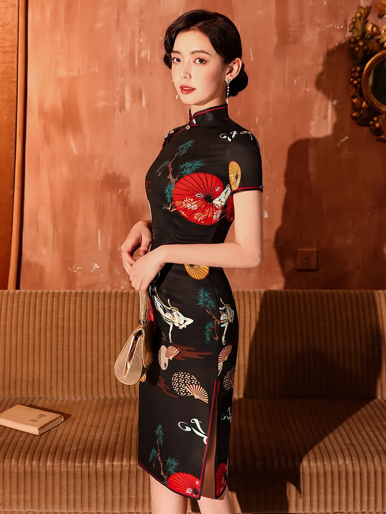 Fleur Senior Qipao Cheongsam