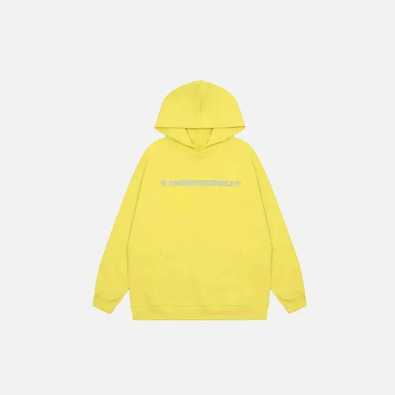 Focus Y2K Hoodie for Trendy Streetwear Style