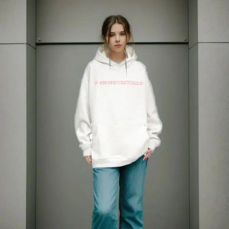 Focus Y2K Hoodie for Trendy Streetwear Style