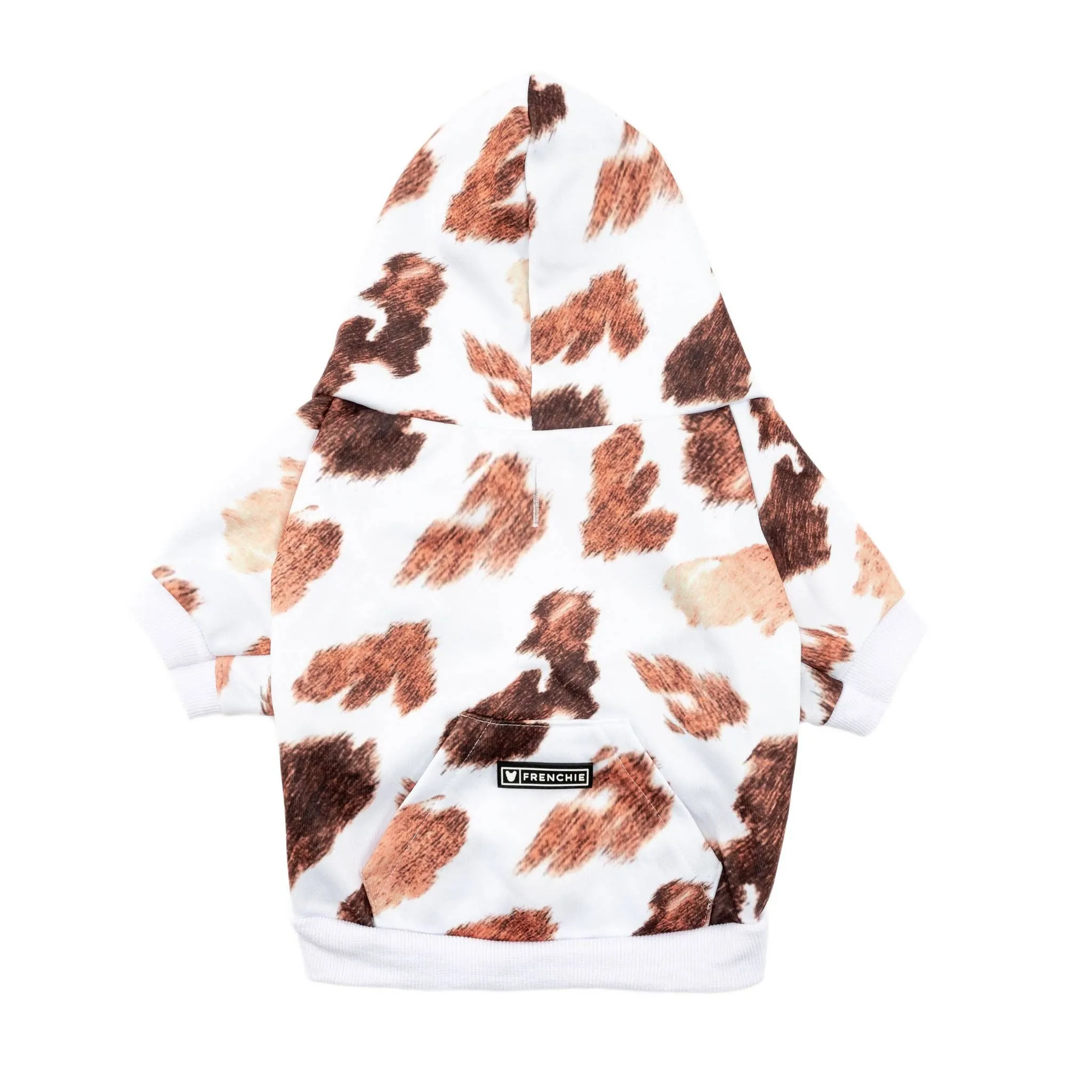 Frenchie - Frenchie Dog Hoodie - Moo: M