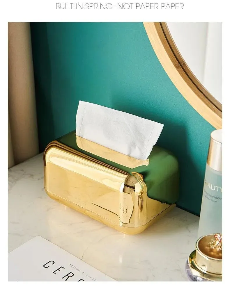 Gin Retro Plastic Tissue Box