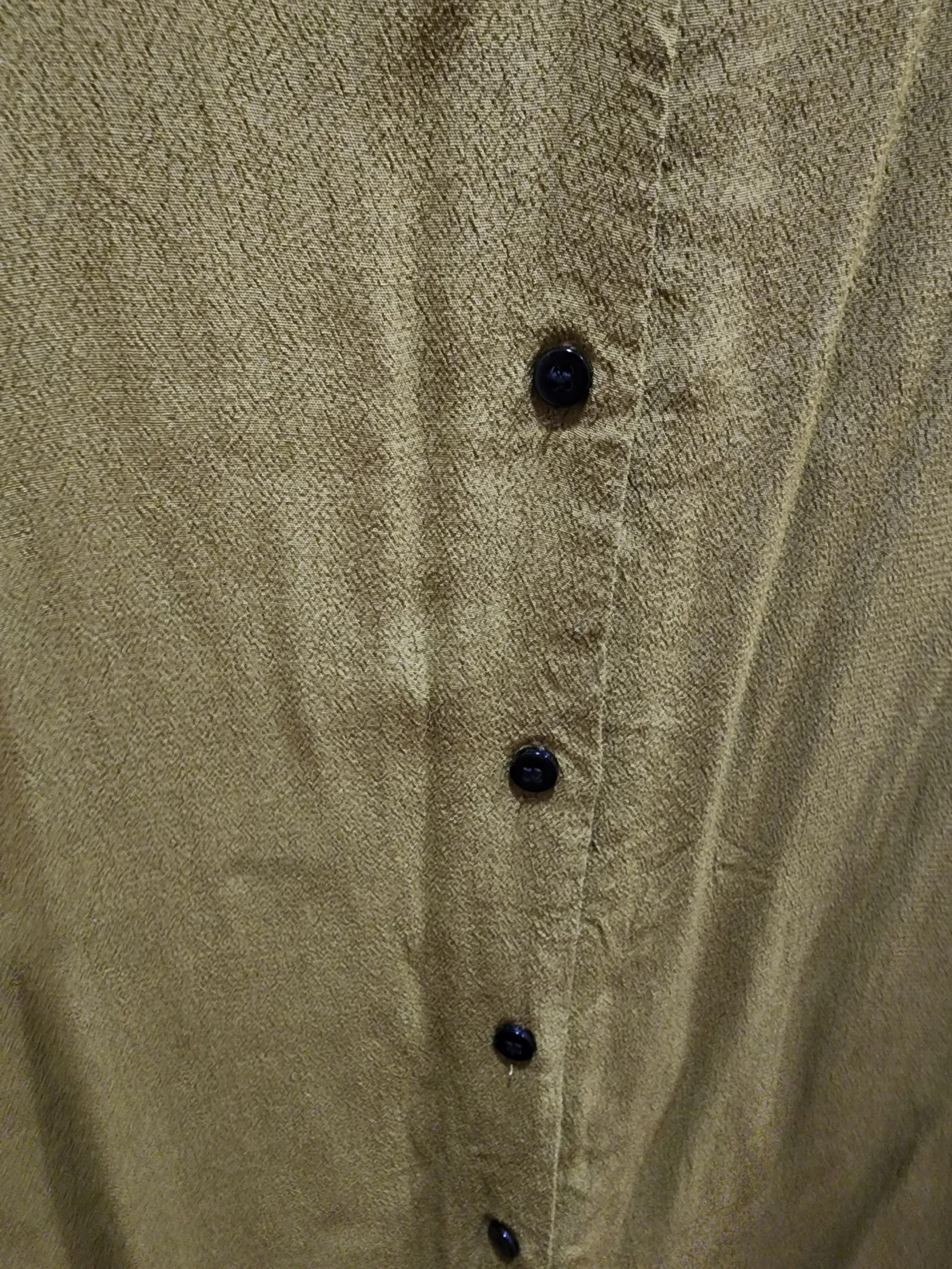 Gorman olive green dress size 12 (note: slight mark)