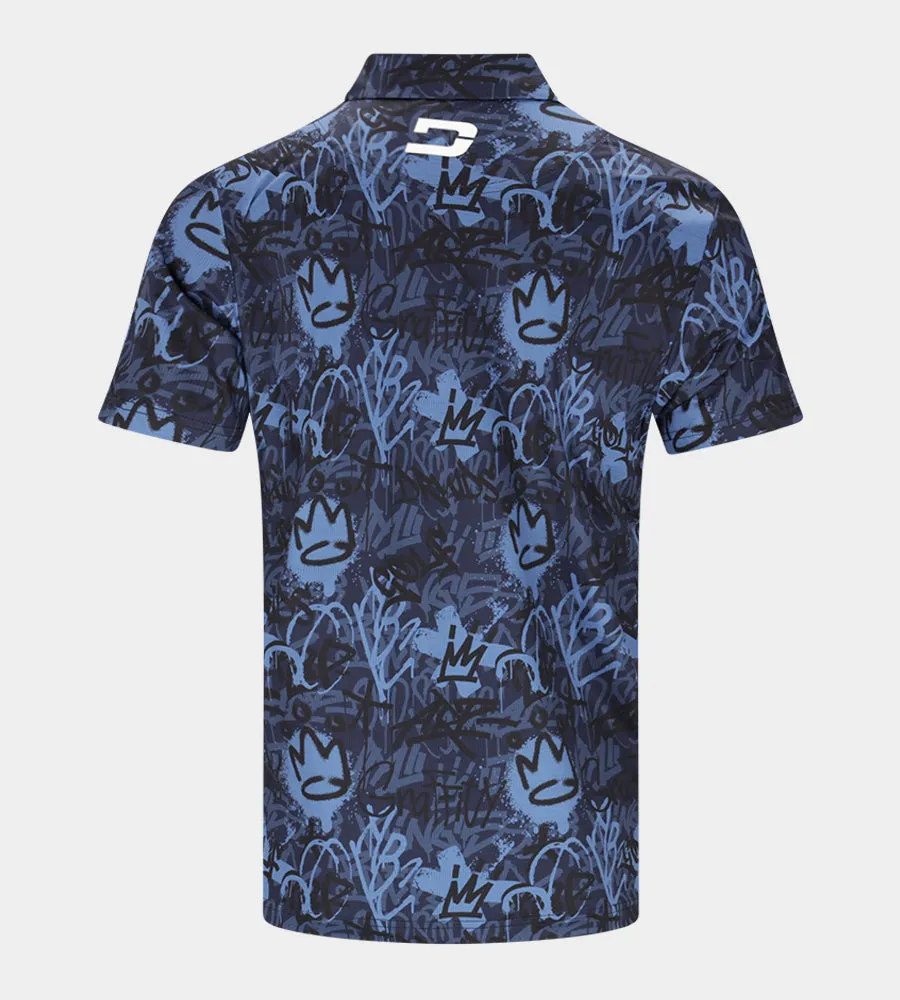 GRAFFITI POLO - NAVY