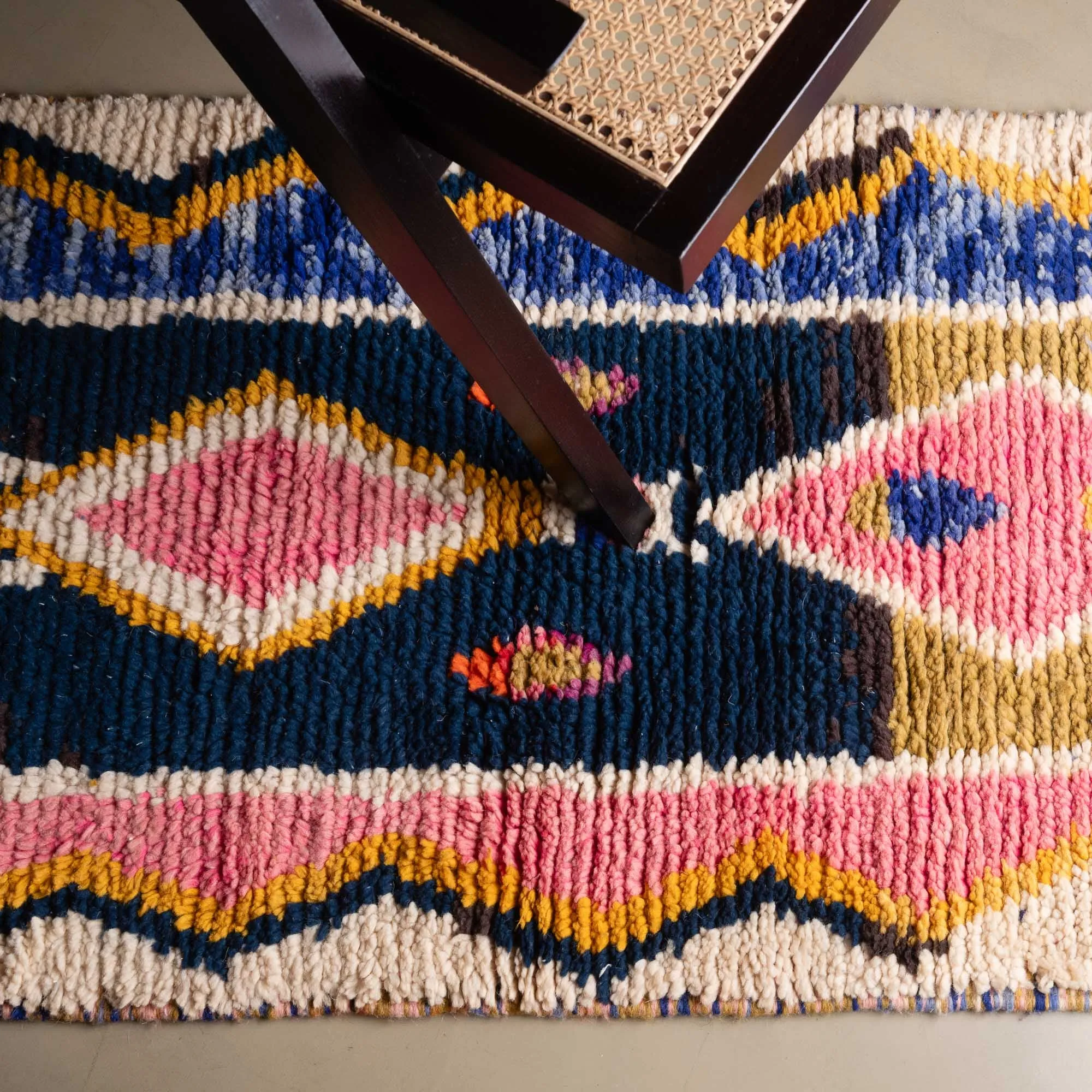 Hadi - vintage boujad rug